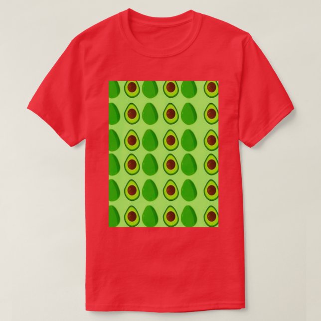 Camiseta Aguacates divertidos (Diseño del anverso)