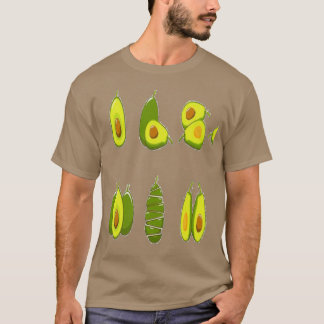 Camiseta Aguacates divertidos 17