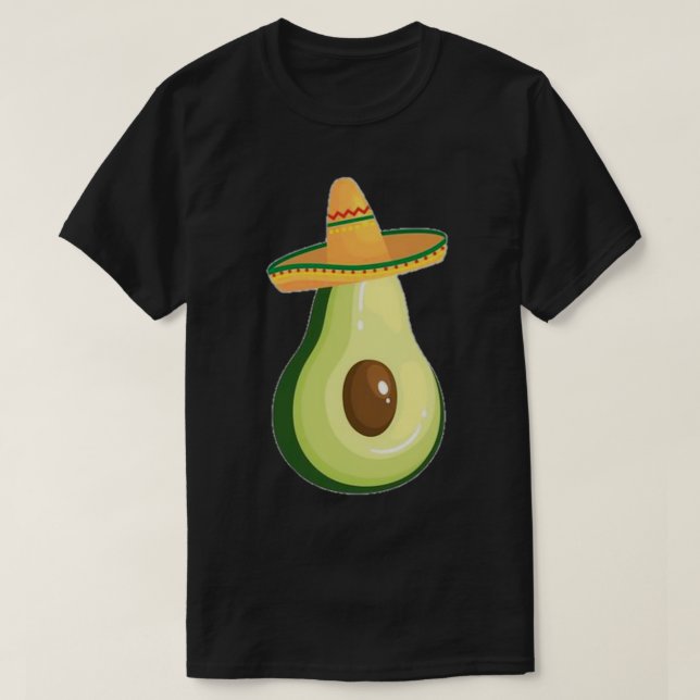 Camiseta Aguacates divertidos 18 (Diseño del anverso)