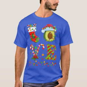 Camiseta Aguacates Lover Xmas Encender Santa Amor Aguacate 