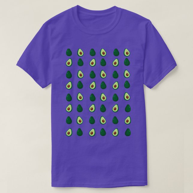 Camiseta Aguacates por todas partes sobre TShirt clásico (Diseño del anverso)