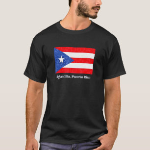 Camiseta Aguadilla Puerto Rico Por Amapola Bandera Puertorr