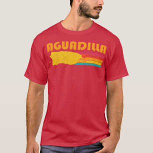 Camiseta Aguadilla Puerto Rico Vintage Molestias de recuerd