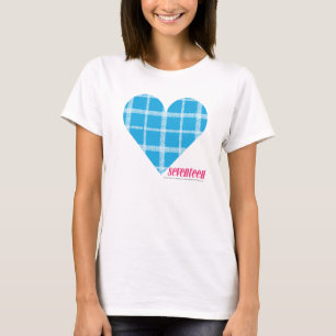 Camiseta Aguamarina 2 de la tela escocesa