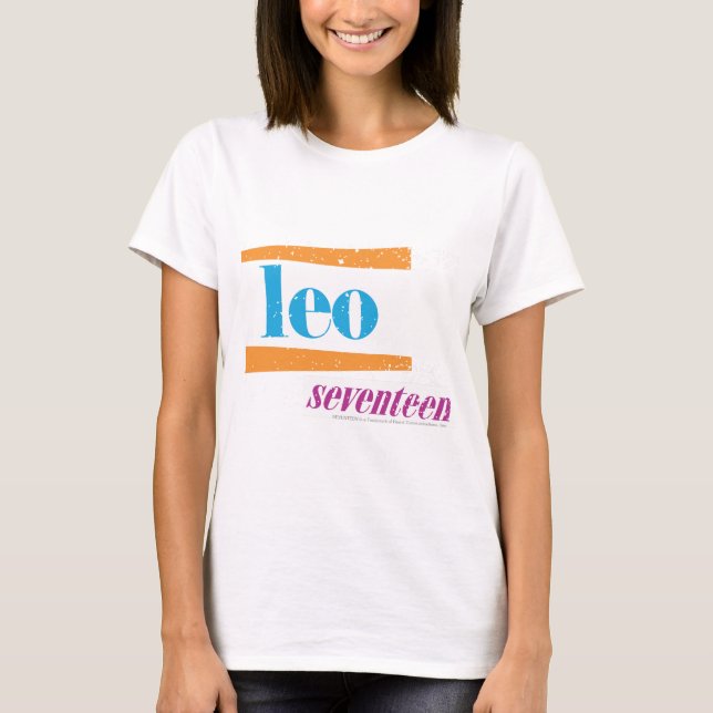 Camiseta Aguamarina de Leo (Anverso)
