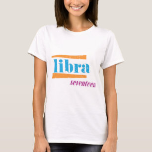 Camiseta Aguamarina del libra