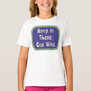 Camiseta Aguanta - Dios Gana