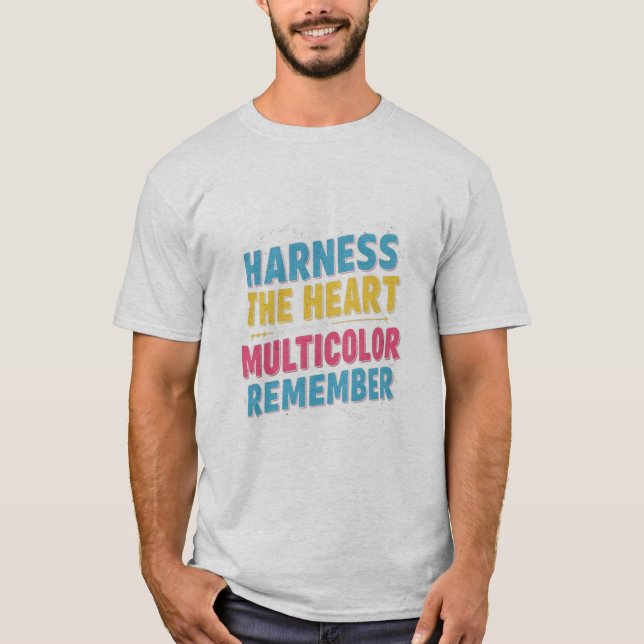 Camiseta aguantar el corazón (Anverso)