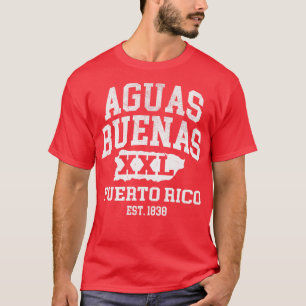Camiseta Aguas Buenas Puerto Rico XXL Diseño atlético 1