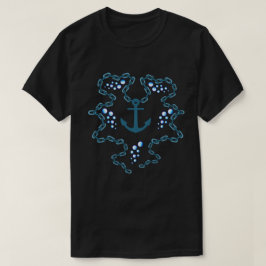 Camiseta Aguas burbujeantes cadena y ancla
