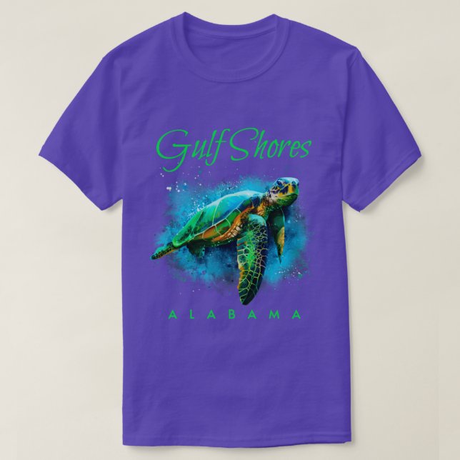Camiseta Aguas del Golfo Pérsico (Diseño del anverso)