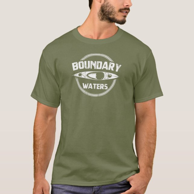 Camiseta Aguas del límite (Anverso)