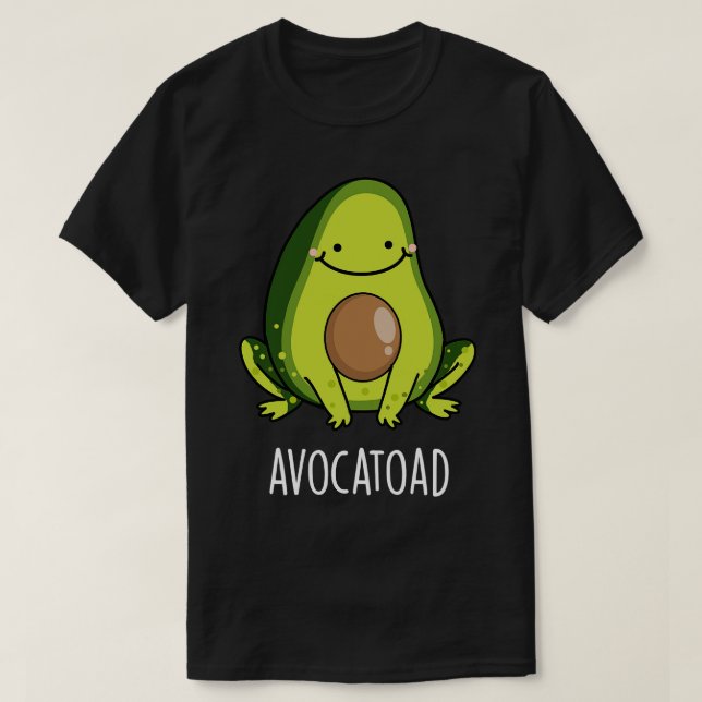 Camiseta Aguas divertidas Aguacate Toad Pun (Diseño del anverso)