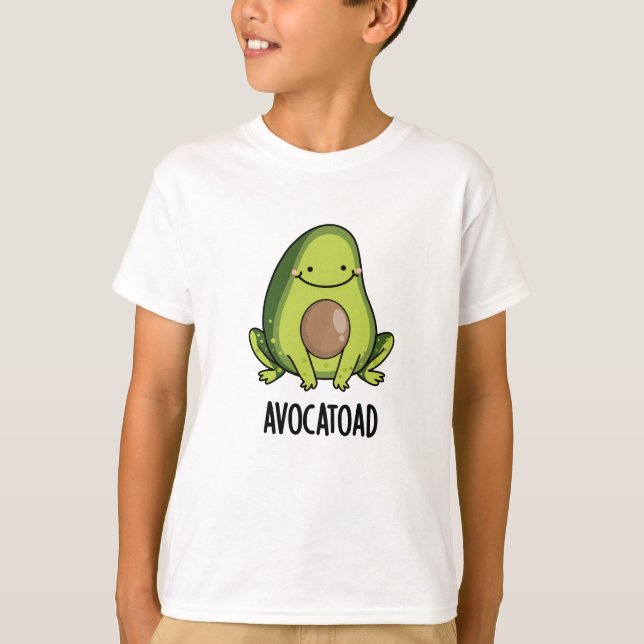 Camiseta Aguas divertidas Aguacate Toad Pun (Anverso)