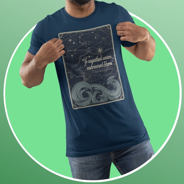 Camiseta Aguas incontrolables: Celestial de época elegante (Subido por el creador)
