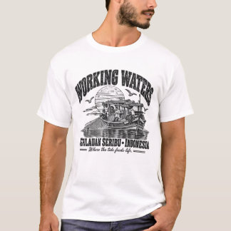 Camiseta Aguas Laborables Kepulauan Seribu Indone | Black I