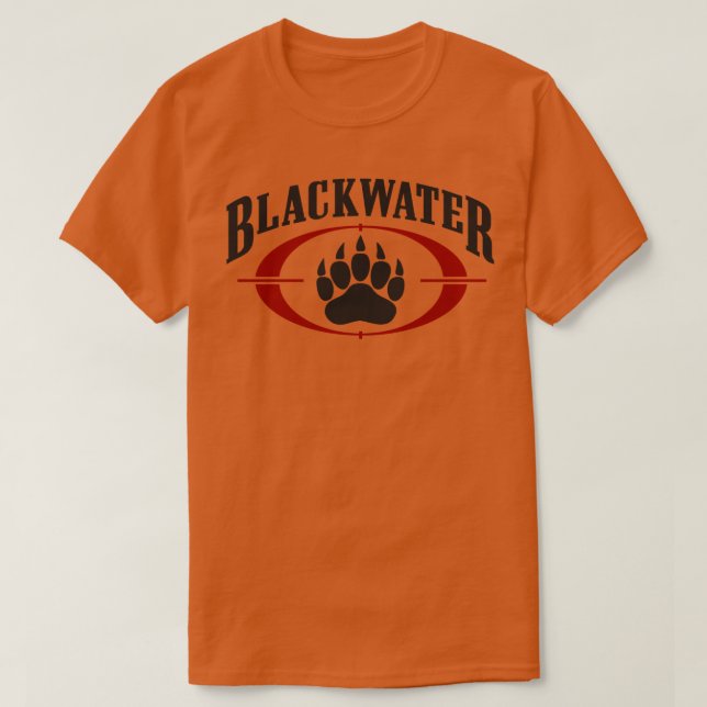 Camiseta Aguas negras (Diseño del anverso)