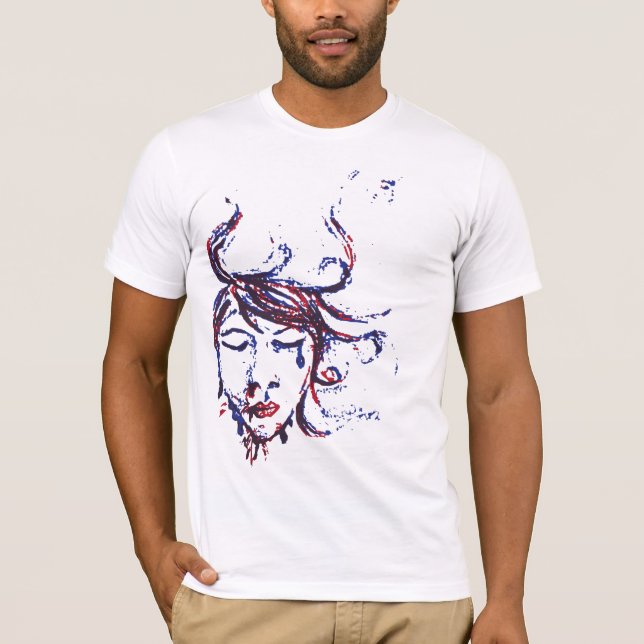 Camiseta aguas oscuras (Anverso)