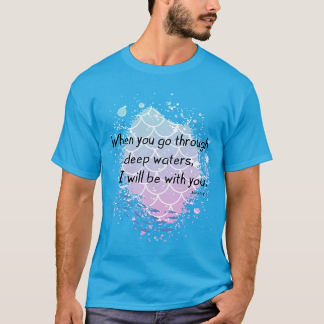 Camiseta Aguas profundas (Anverso)