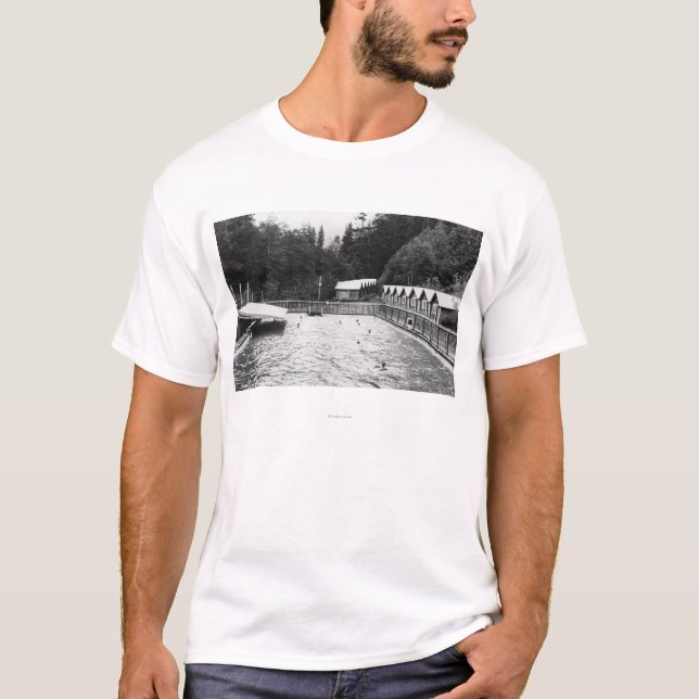 Camiseta Aguas termales del solenoide Duc, fotografía de la (Anverso)