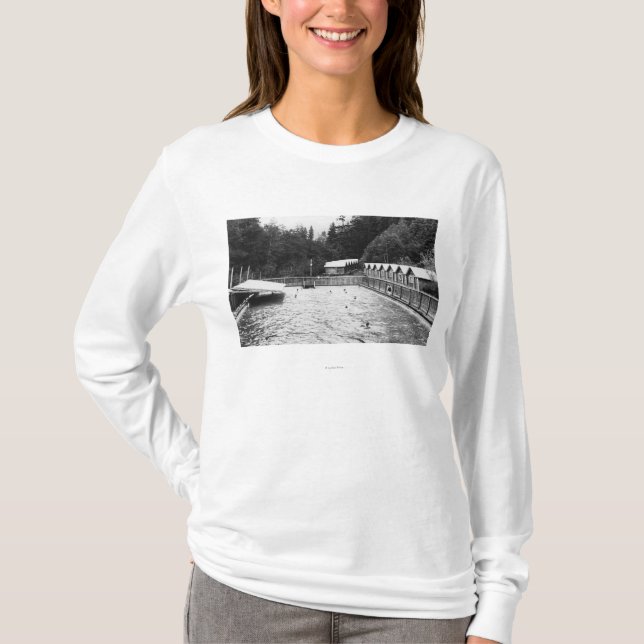 Camiseta Aguas termales del solenoide Duc, fotografía de la (Anverso)