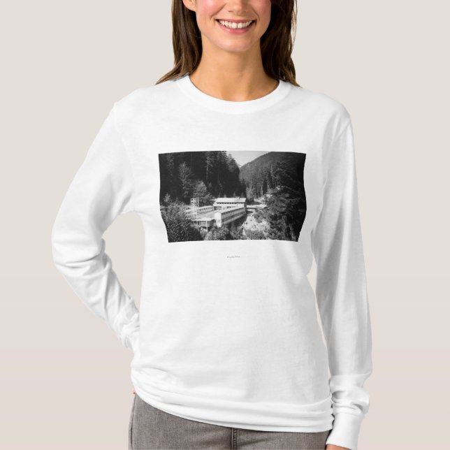 Camiseta Aguas termales olímpicas, fotografía #2 de la (Anverso)