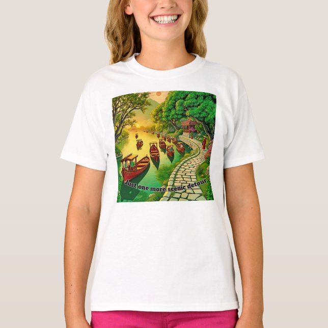 Camiseta Aguas Tranquilas (Anverso)