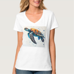 Camiseta Aguas tranquilas: Celebran tortugas marinas con el