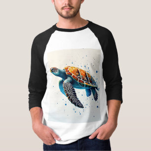 Camiseta Aguas tranquilas: Celebran tortugas marinas con el