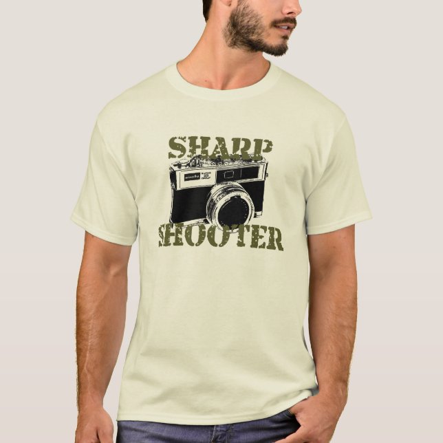 Camiseta aguda de la pistola (Anverso)