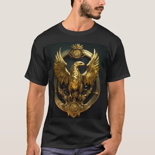 Camiseta Águila ~24 ✨ de oro de quilate (Anverso)