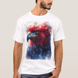 Camiseta Águila abstracta de la libertad