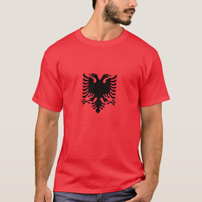 Camiseta Águila albanesa (Anverso)