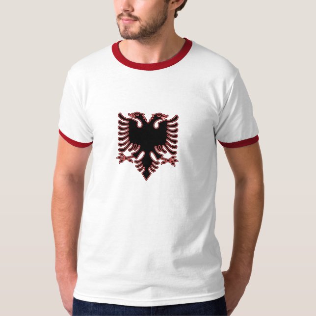 Camiseta Águila albanesa (Anverso)