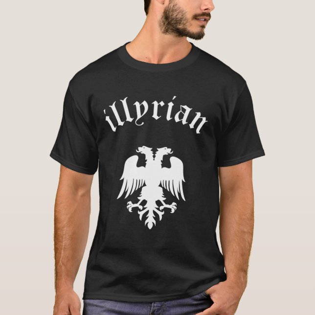 Camiseta Águila albanesa de Illyrians (Anverso)
