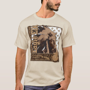 Camiseta Águila Alce Legendario Guerrero Oglala Lakota