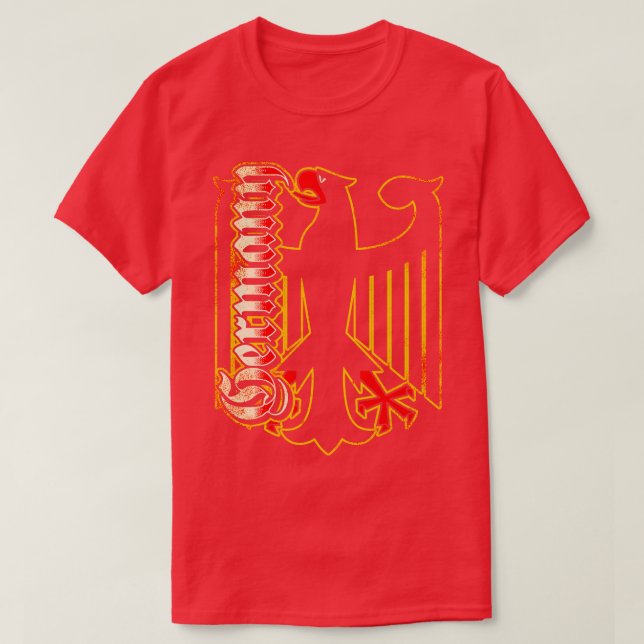 Camiseta Águila alemana (Diseño del anverso)