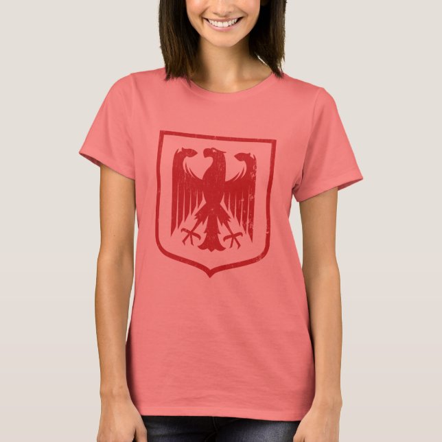 Camiseta Águila alemana - Escudo de armas de Deutschland (Anverso)