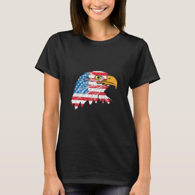 Camiseta Águila americana (Anverso)