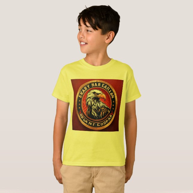 Camiseta Aguila Americana (Anverso completo)