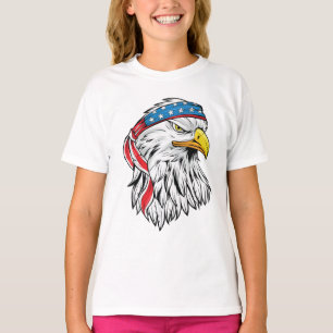 Camiseta Águila americana 4 de julio