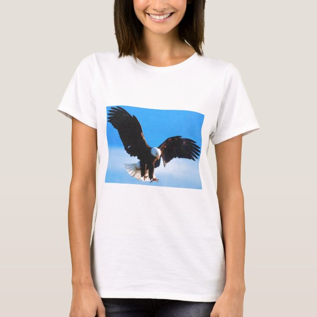 Camiseta Águila americana calva (Anverso)