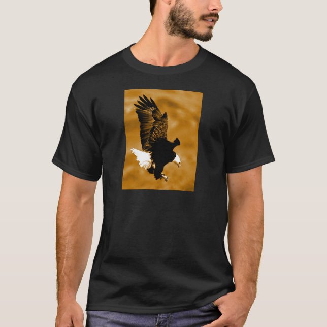 Camiseta Águila americana calva (Anverso)
