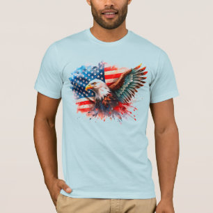 Camiseta Águila Americana – Majestuoso Símbolo de Libertad