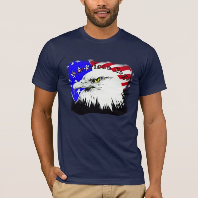 Camiseta Águila Americana - Personalizada - Personalizada (Anverso)