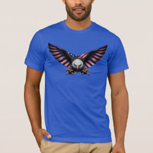 Camiseta ¡Águila Americana se acerca a ti!