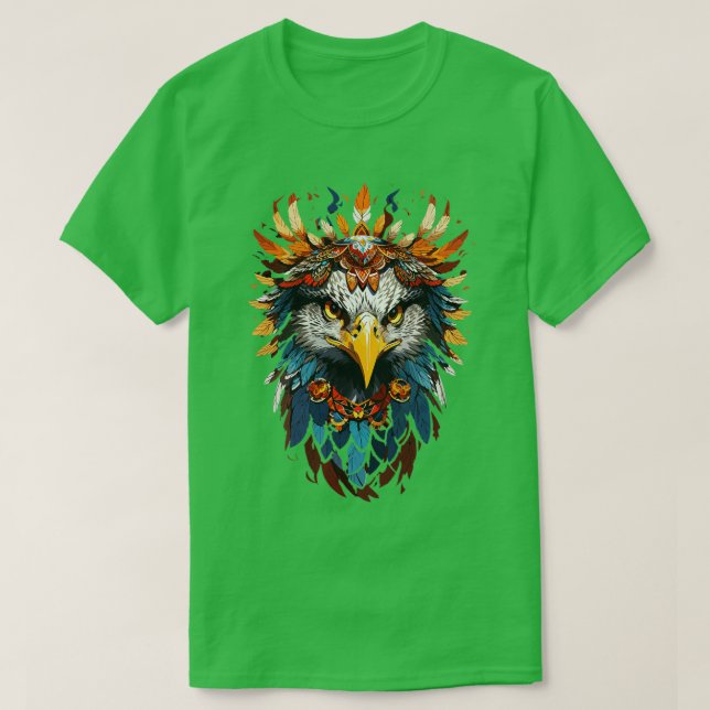 Camiseta Águila artística (Diseño del anverso)