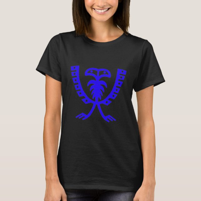 Camiseta Águila azul de dos cabezas (Anverso)