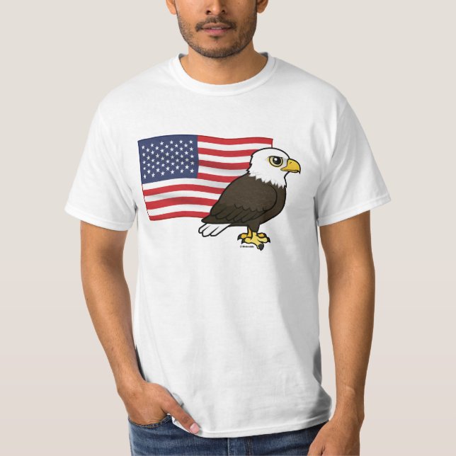 Camiseta Águila Baldosa Patriótica (Anverso)