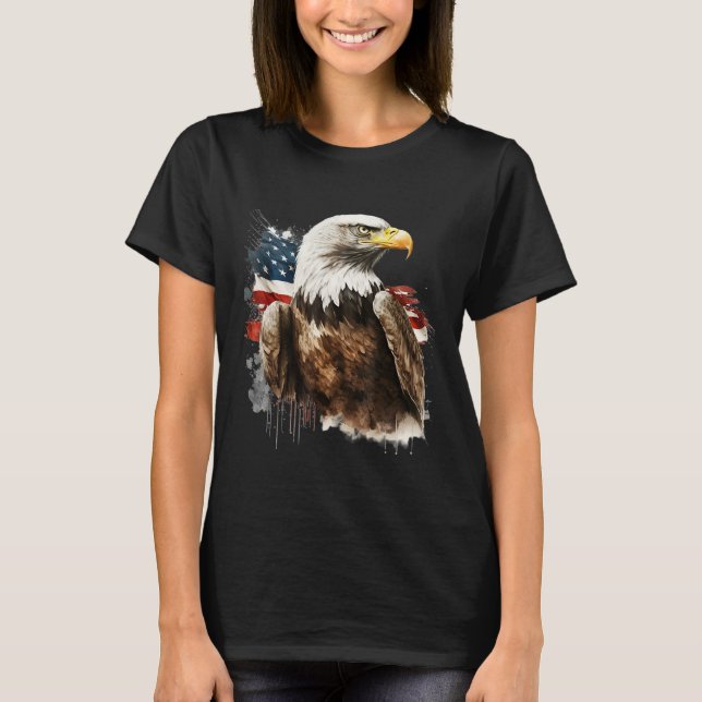 Camiseta Águila calva (Anverso)
